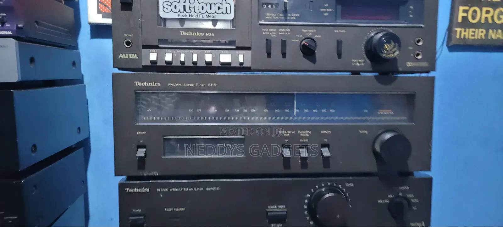 Technics Amplifier Su Vz320, Turner and Tape