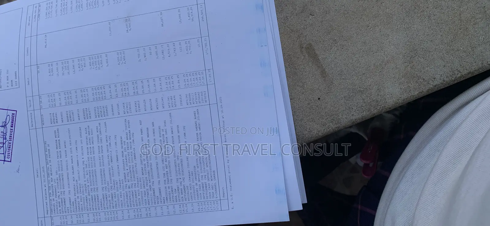 Verified and Authentic Bank Statement