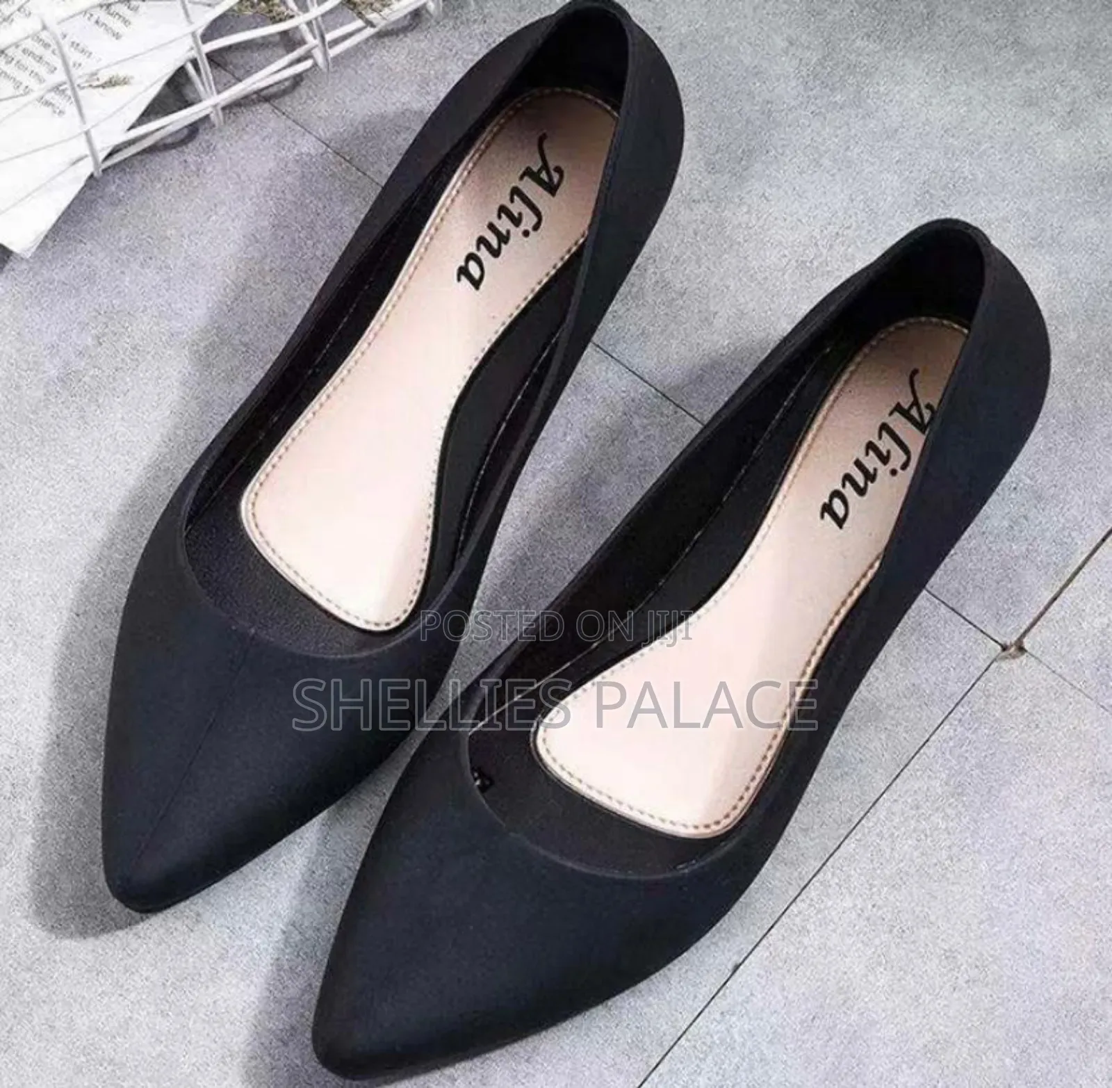 Pointed Single Wedge Weae Resistant Shoes