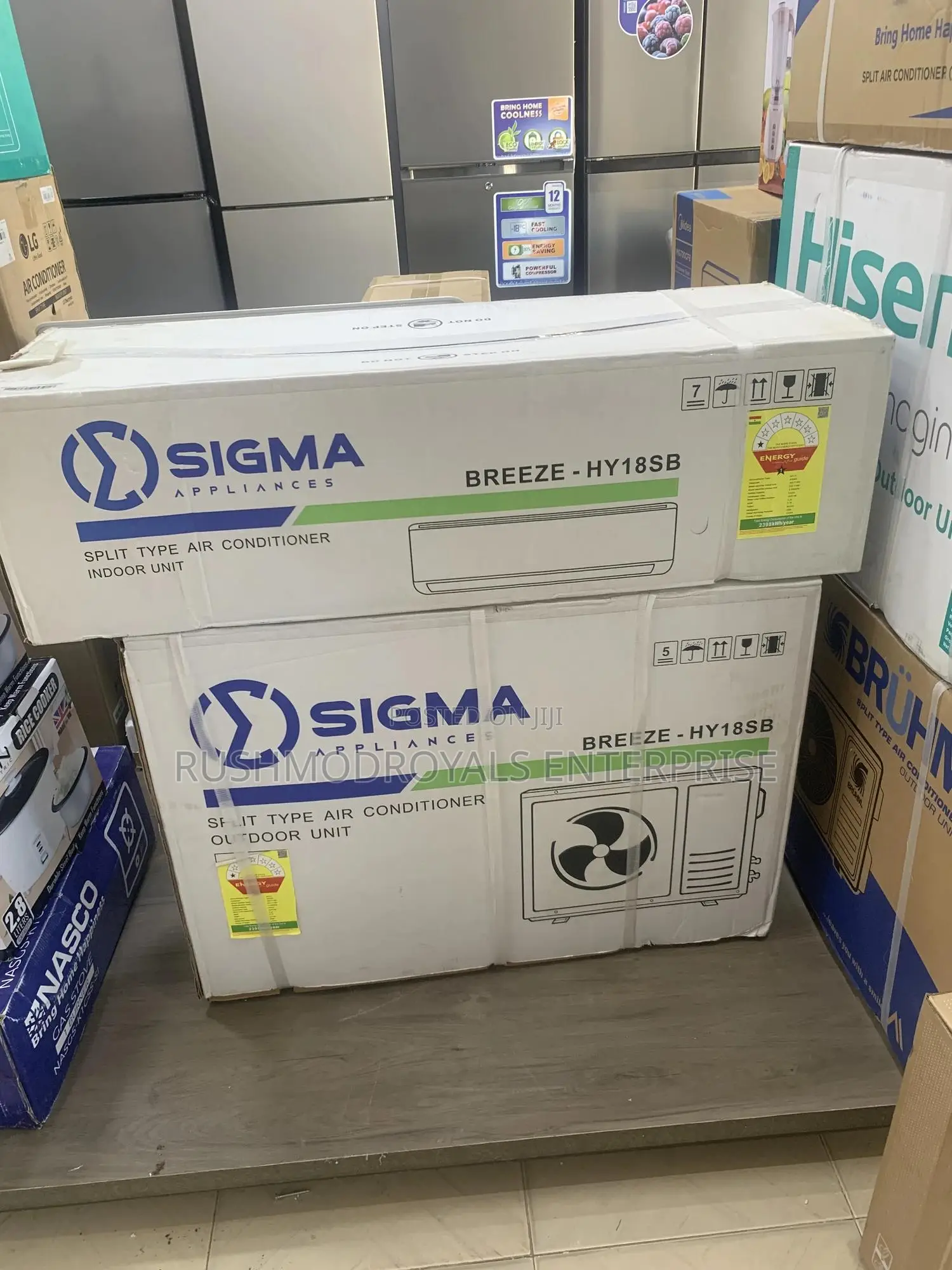 "Powerful Cooling: Sigma 2.0hp R410 Gas Air Conditioner"
