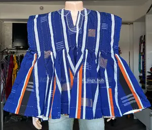 Blue and Orange Men Batakari