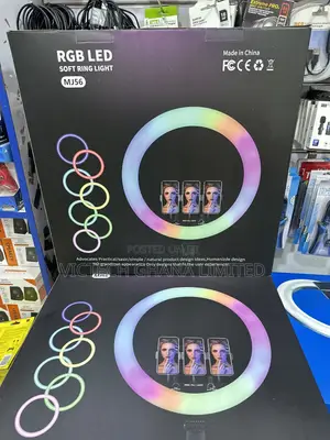 RGB 22 Inch Ring Light With Tripod Stand