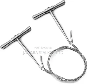 Gigli Saw Set, Orthopedic Instruments Two Handles One Wire