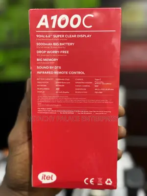 New Itel A100C 64 GB Black