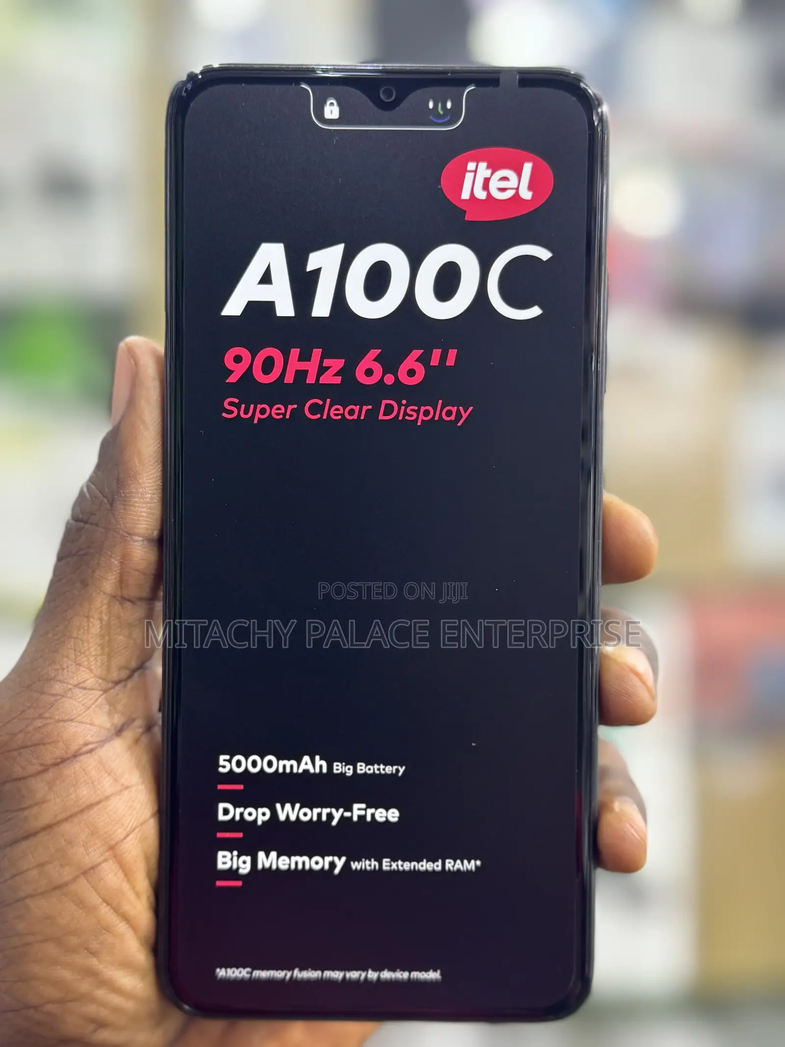New Itel A100C 64 GB Black