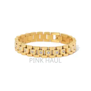 Diamond Strap Bracelet