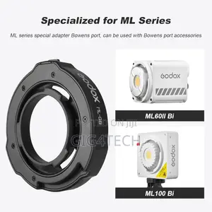 Godox Ml-Gb Bowens Mount Speedring Adapter for Ml60ii Ml100 Ad400pro