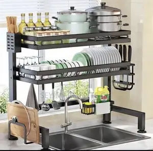 2 Tier Kitchen Over the Sink Rack/Dish Drainer Rack