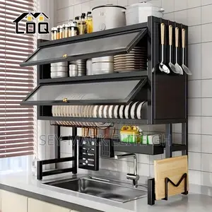 2 Tier Over the Sink Dish Rack