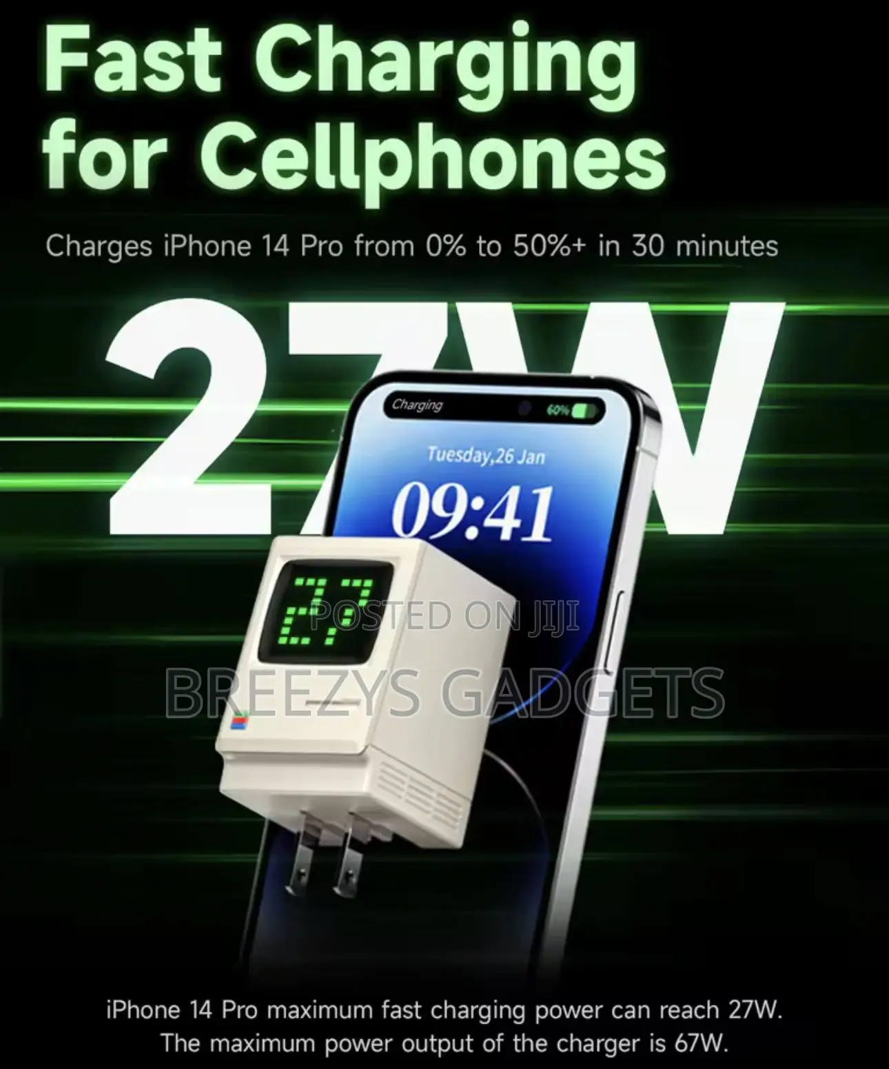 Sharge Retro 67 Gan 67w Fast Charger