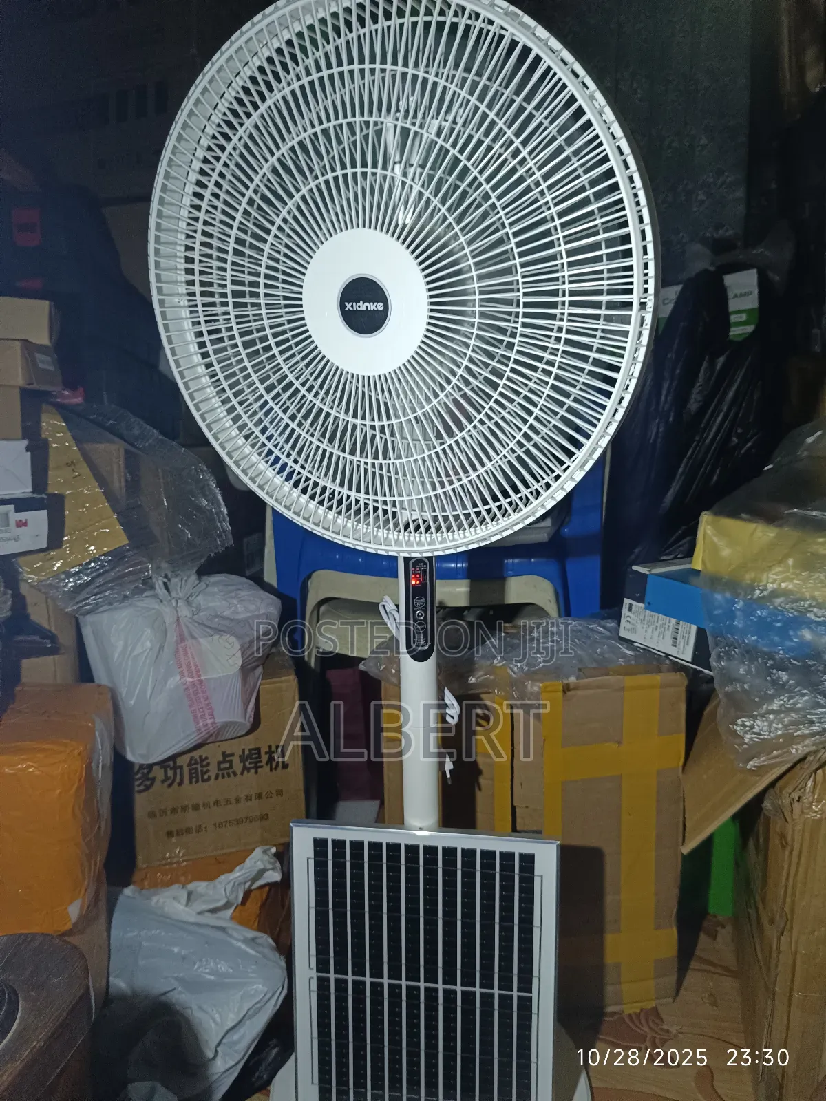 Ac/ Dc(Solar) Fan