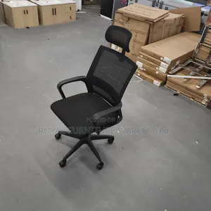 Swivel Head Rest Office Chair