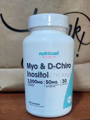 Nutricost, Women, Myo D- Chiro Inositol, 120 Caps(Pcos, Fertility)