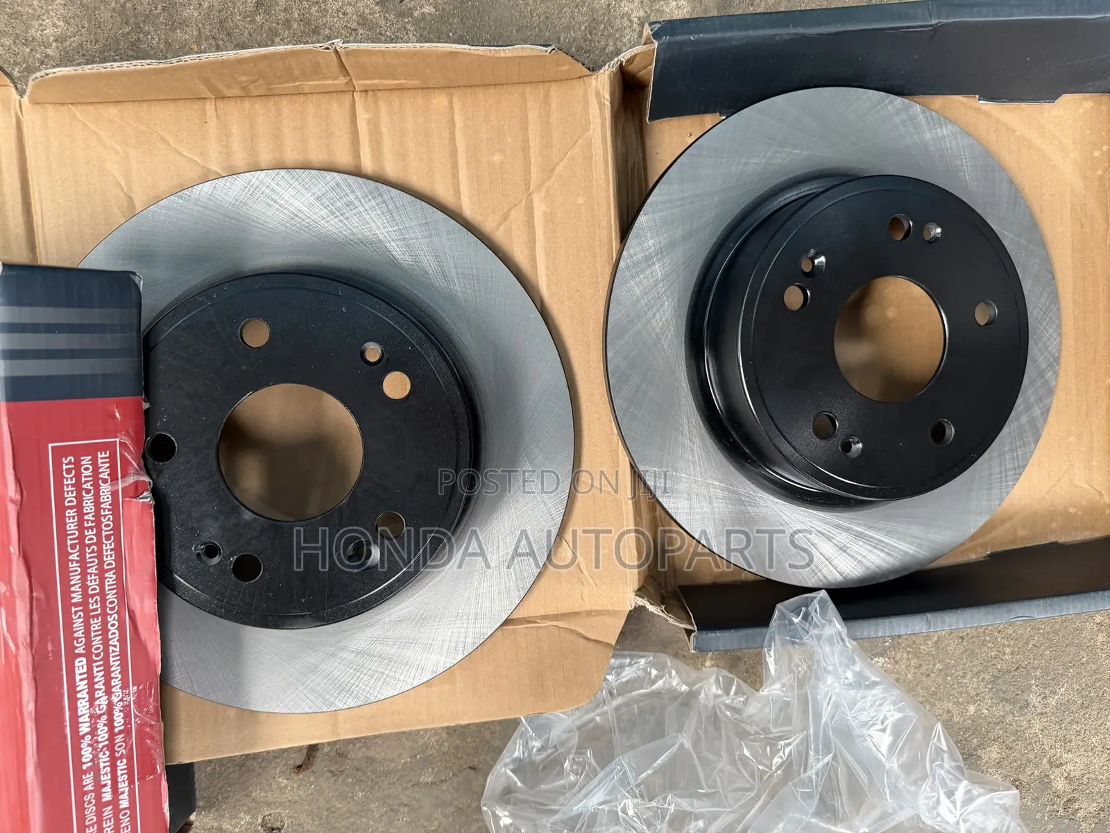 Honda Accord 2018 Back Hub Disc.