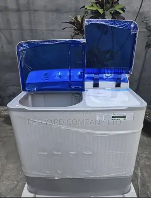 New Inbox Haier Stain Cleaner 18kg Twin Tub Turbo Washing Machine