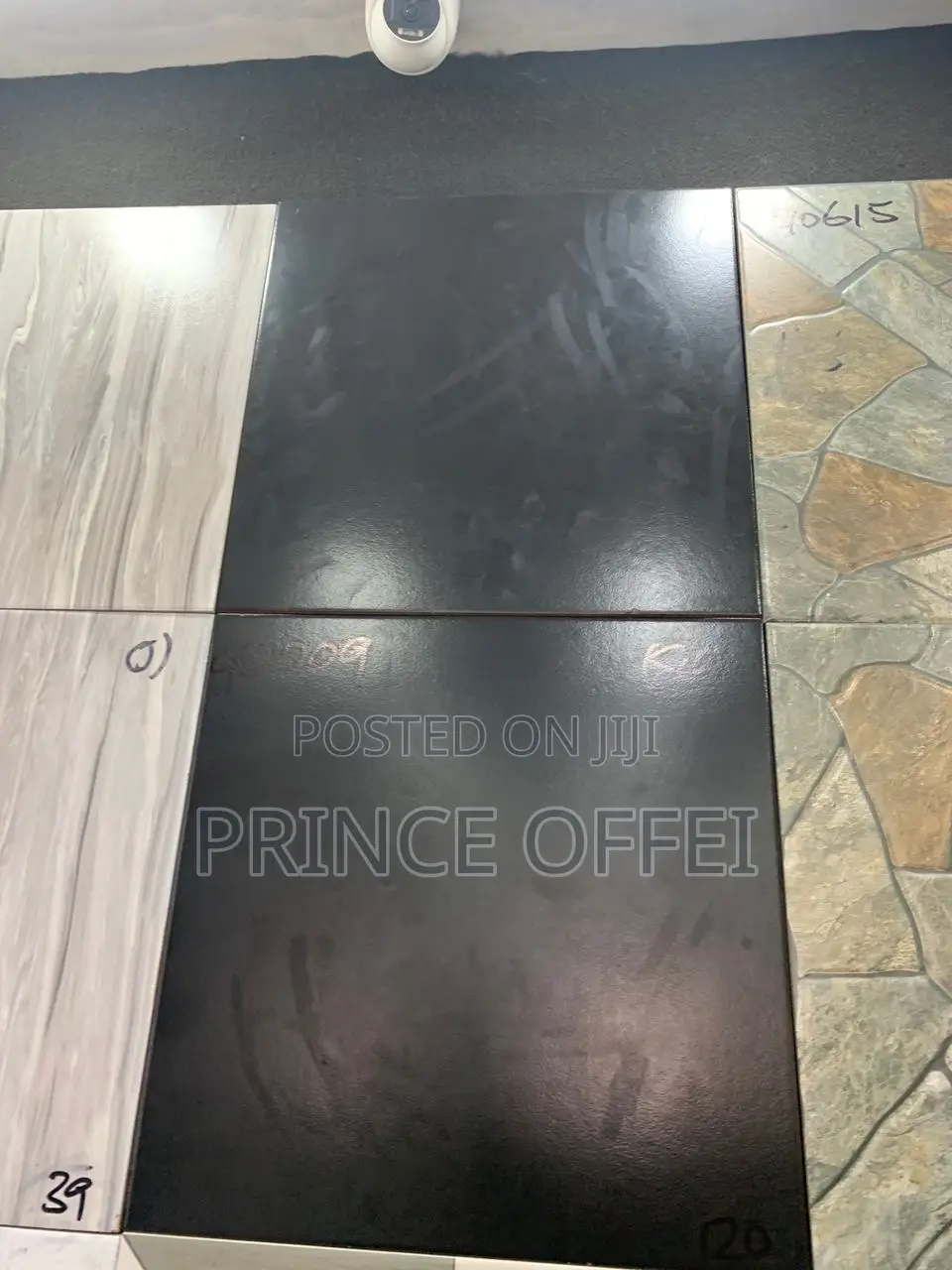 40/40cm Ghana Made Floor Tiles. Unpolished