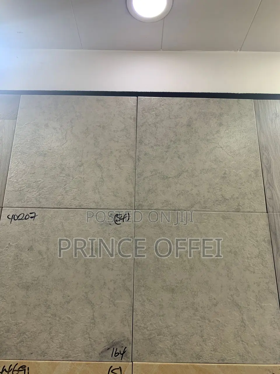 40/40cm Ghana Made Floor Tiles. Unpolished