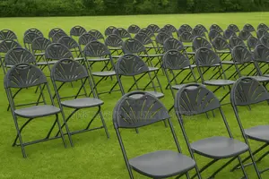 Gladiator Chairs , Fan Back Folding Chairs for Rental