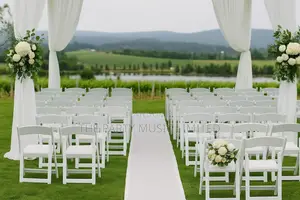 Gladiator Chairs , Fan Back Folding Chairs for Rental