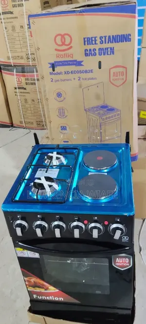 50 by 50 Rafiq Gas/Electric Stove
