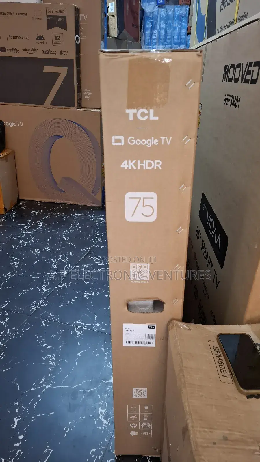 TCL 75-Inch Google Android Smart TV TV