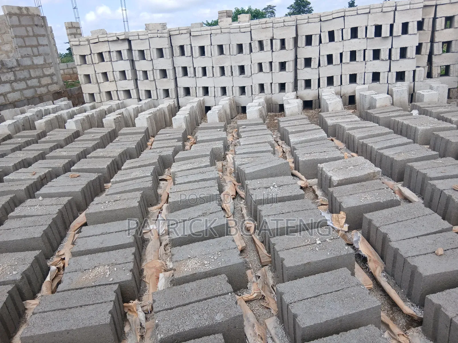 Onsite Block Production With Industrial Machine