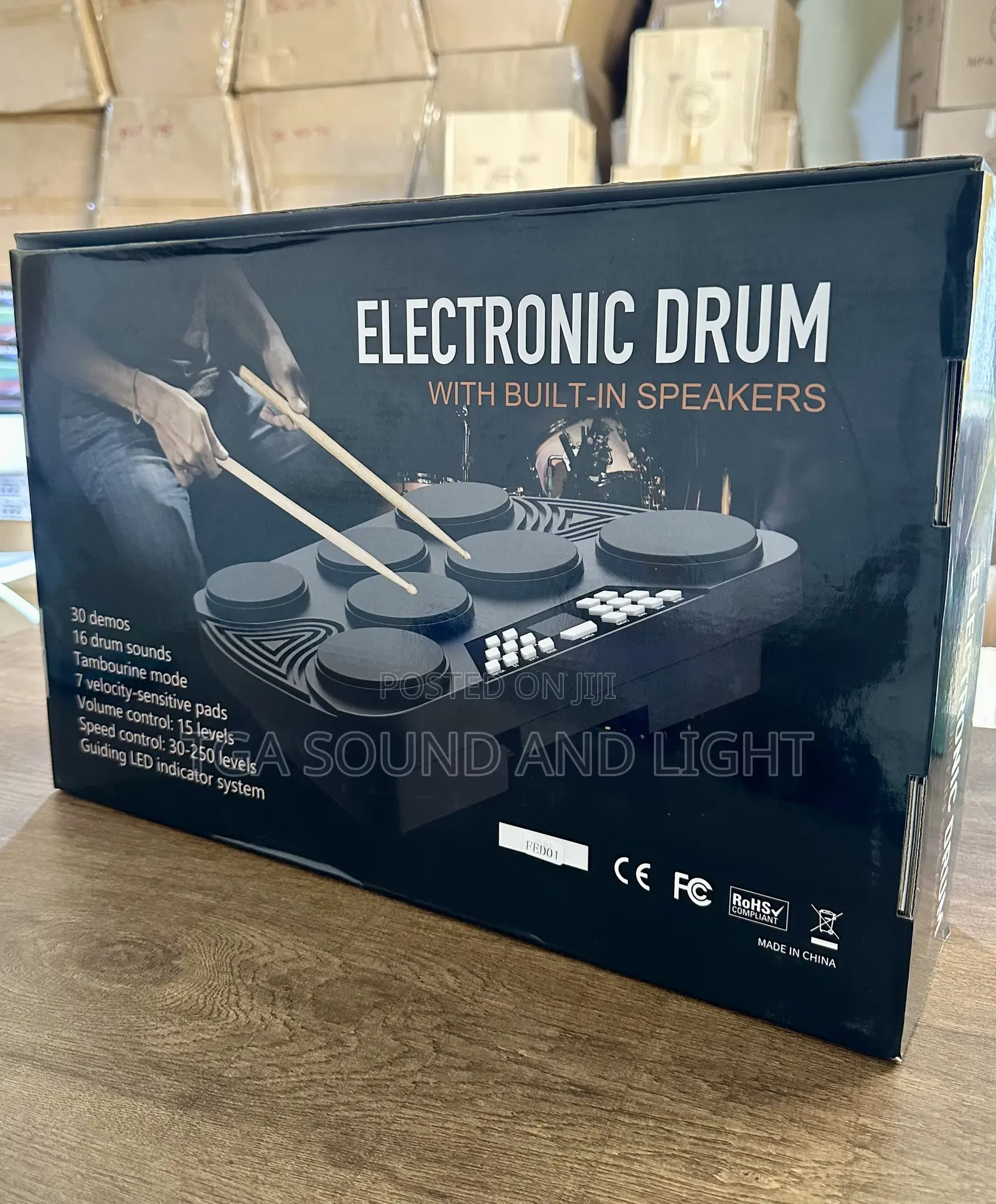 Electronic Desktop Drum Kit