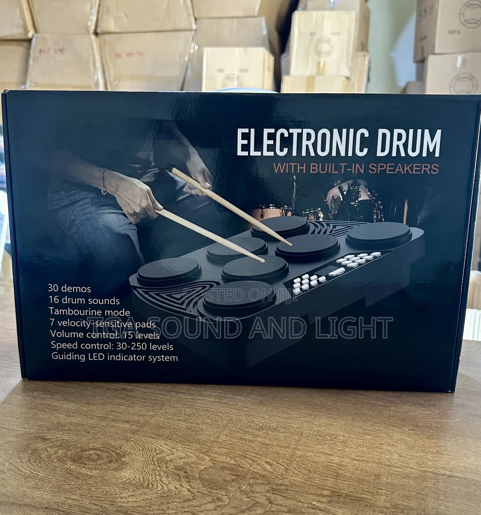 Electronic Desktop Drum Kit