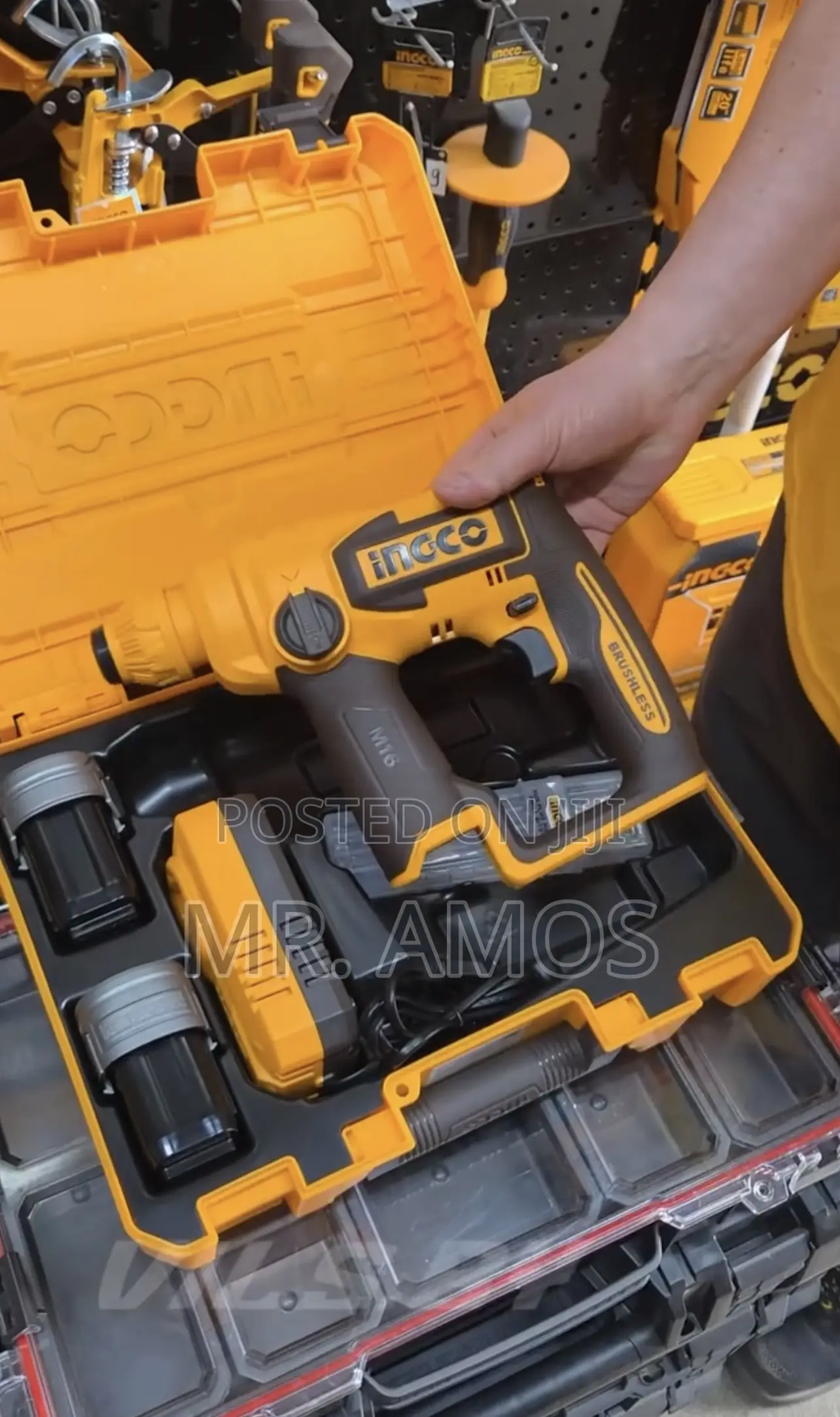 16v Brushless Cordless Hammer Drill 1.8j - Crhli16168