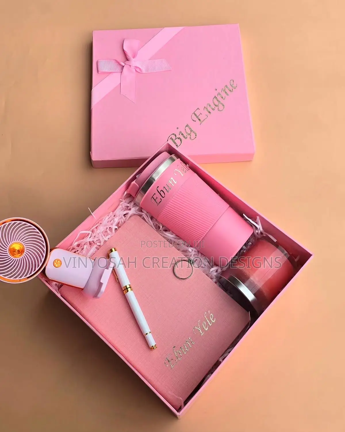 Diary and Stanly Cup Gift Set With Branding