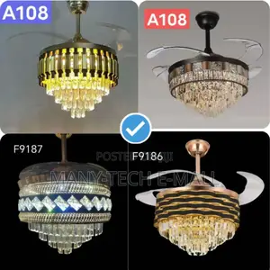 Fan With Light (Modern Chandelier)