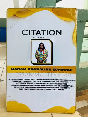 Citation Design and Frame 16x20 Inches