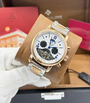 Patek Philippe Complications Tourbillon Two Toned Mechanical Watch