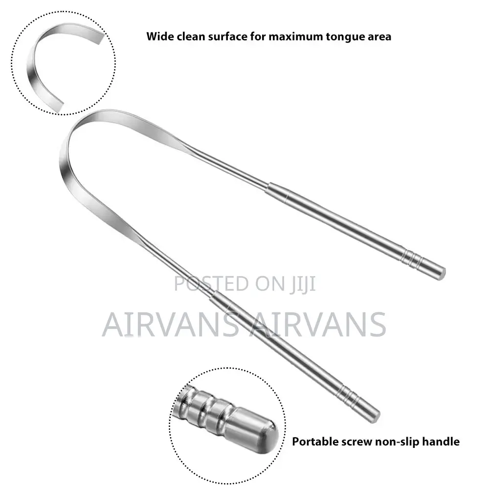 Stainless Steel Tongue Scraper