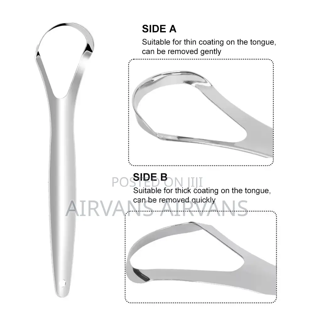 Stainless Steel Tongue Scraper