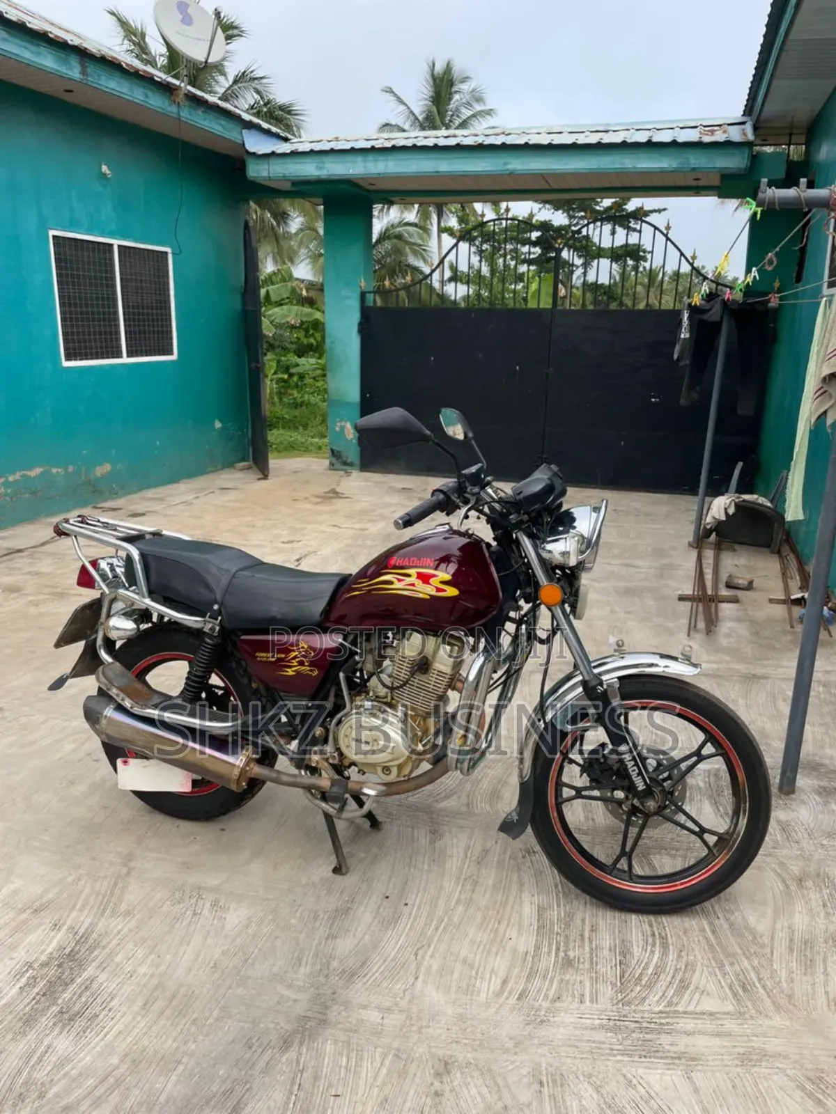 Haojin HJ125-50 2023 Red