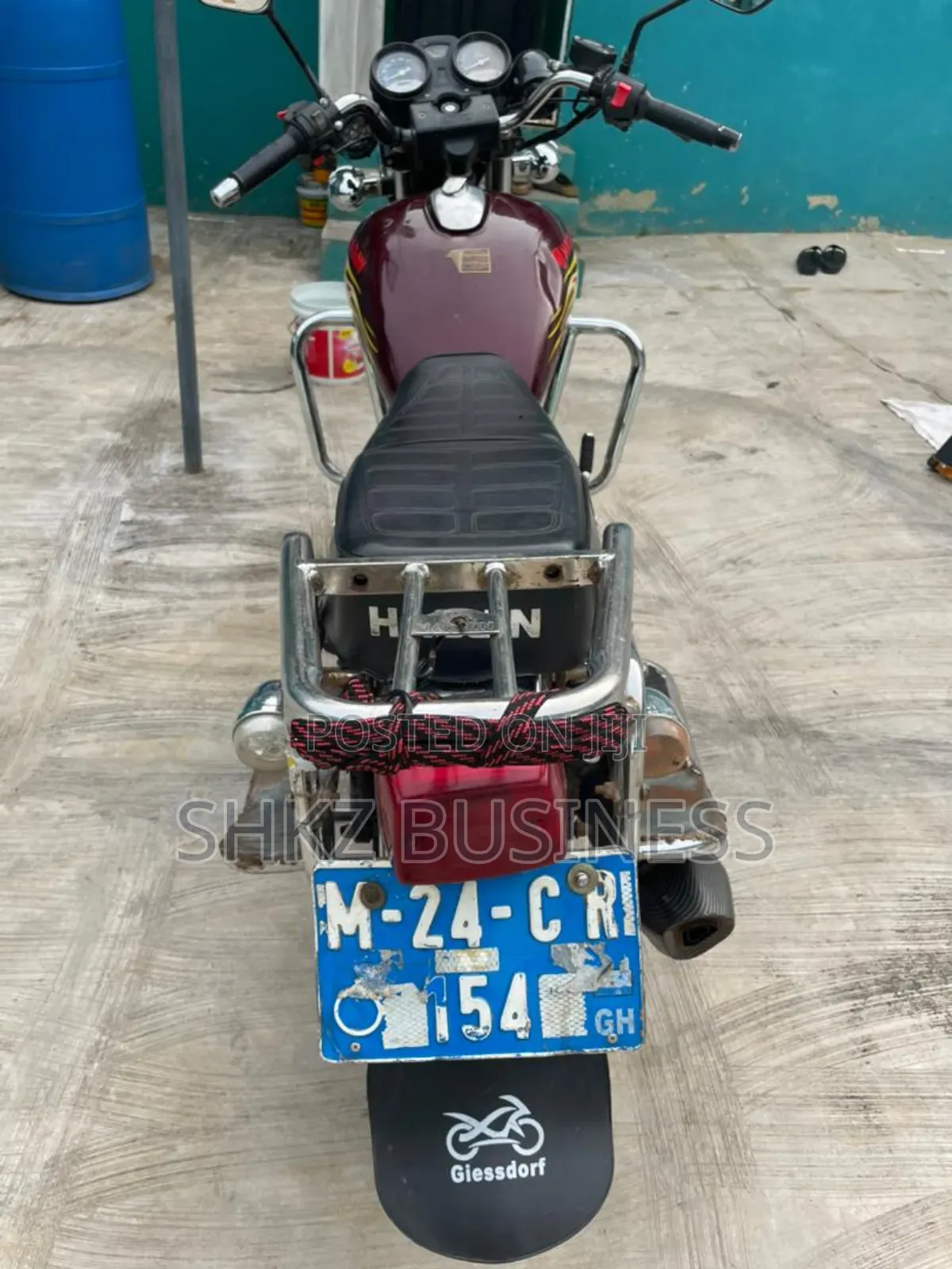 Haojin HJ125-50 2023 Red