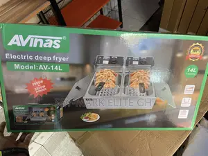 14l Avinas Double Electric Deep Fryer
