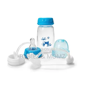 Hands-Free Feeding Bottle - 240ml | Bpa-Free | Anti-Colic