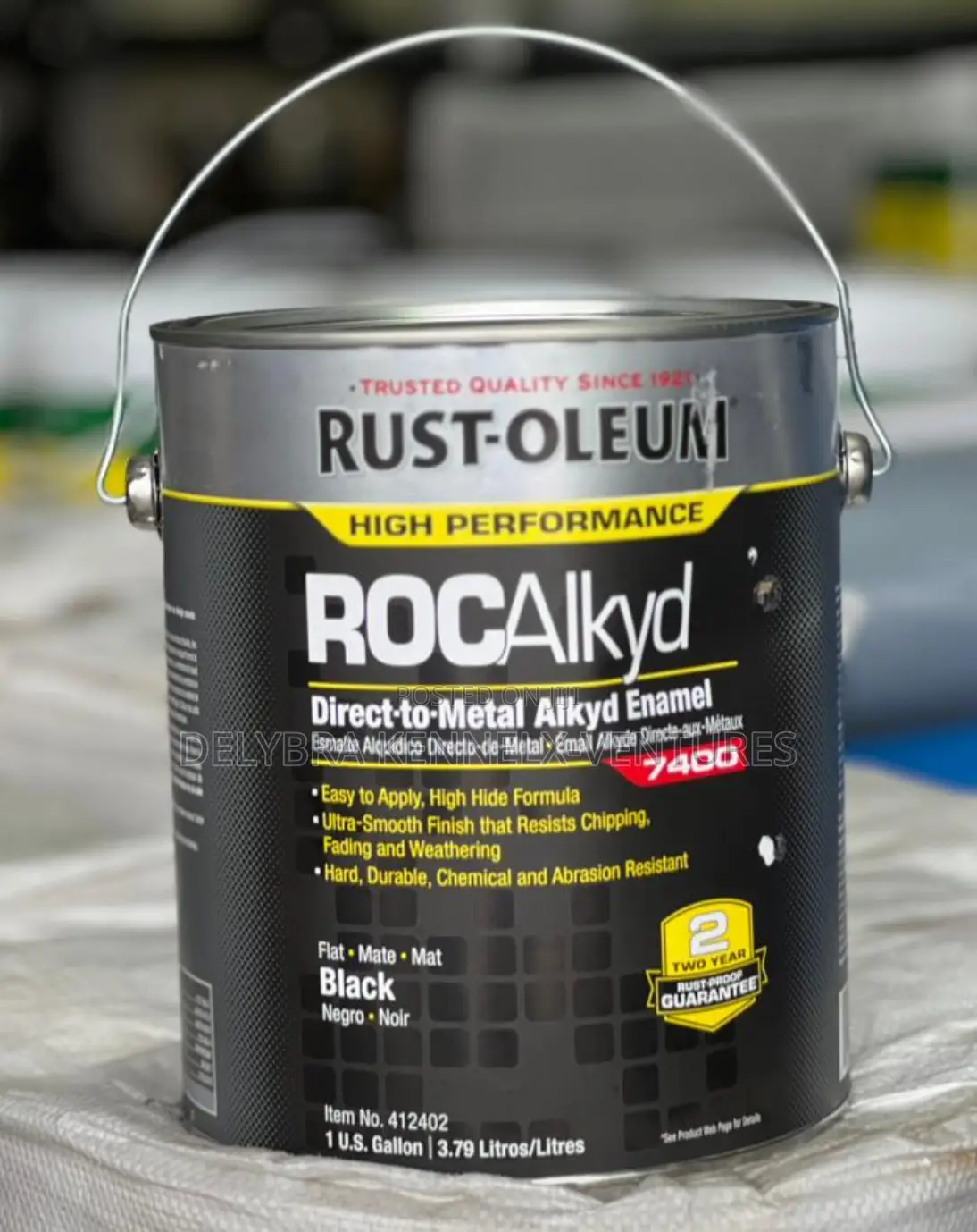Black Paint ( Alkyd Enamel )