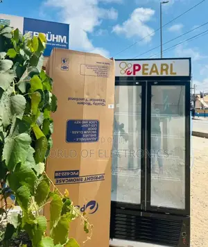 Quality Yet Affordable 2doors Display Fridge Pearl Led Lighting