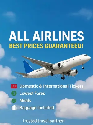 Airline Tickets To And From All Destinations Worldwide