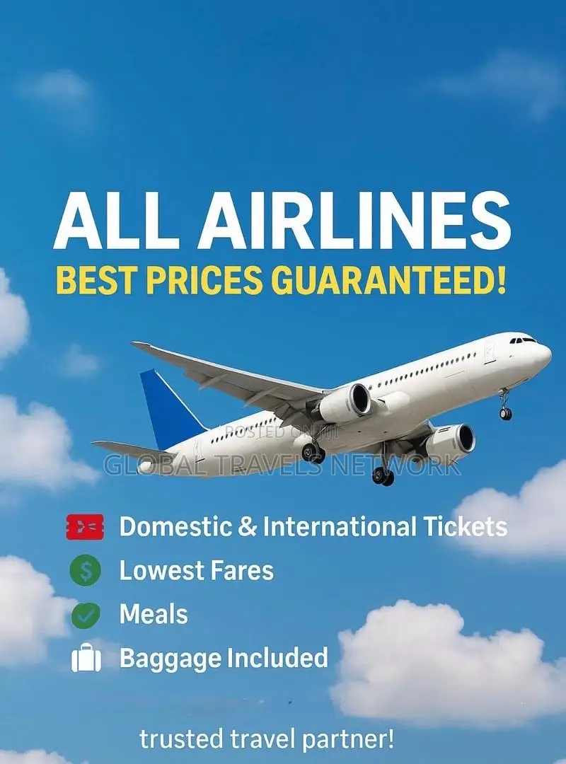 Airline Tickets To And From All Destinations Worldwide