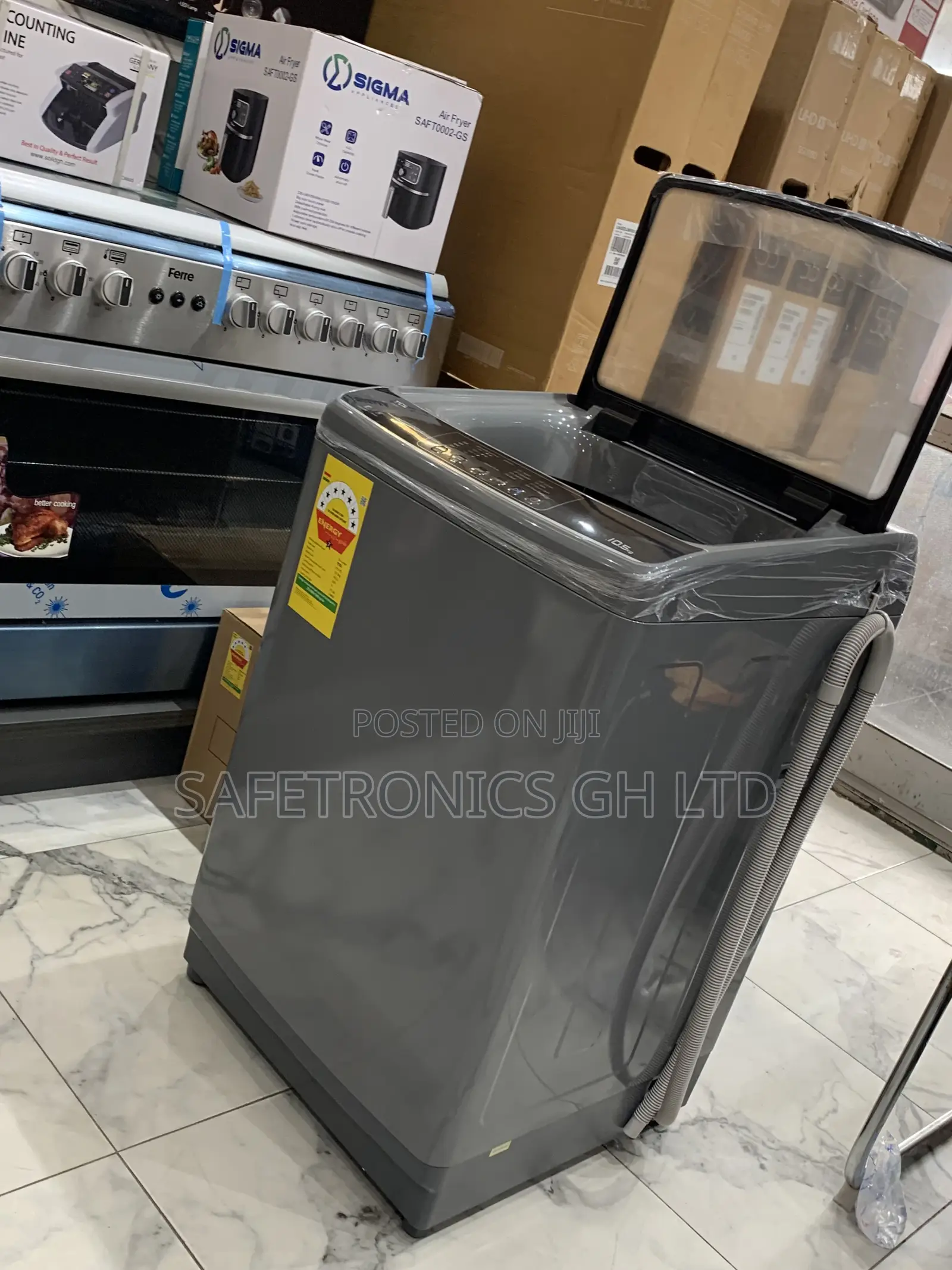Get Original Grey TCL Full Automatic 11kg Top Load Washer