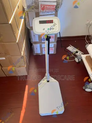 Electric Weighing Scale With Height - Digital