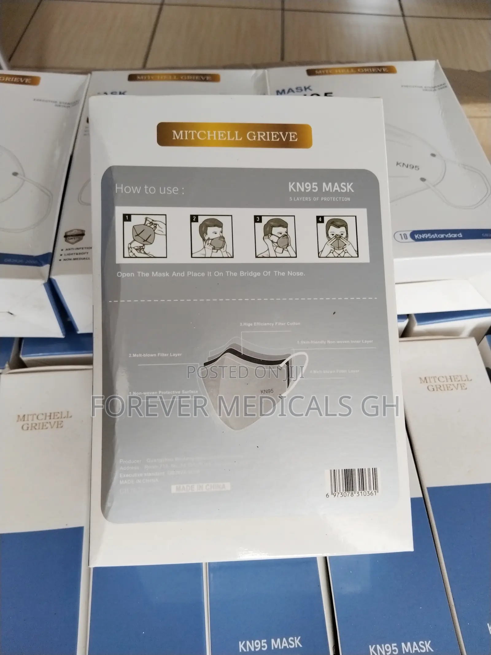 Kn 95 Face Mask (10pc)