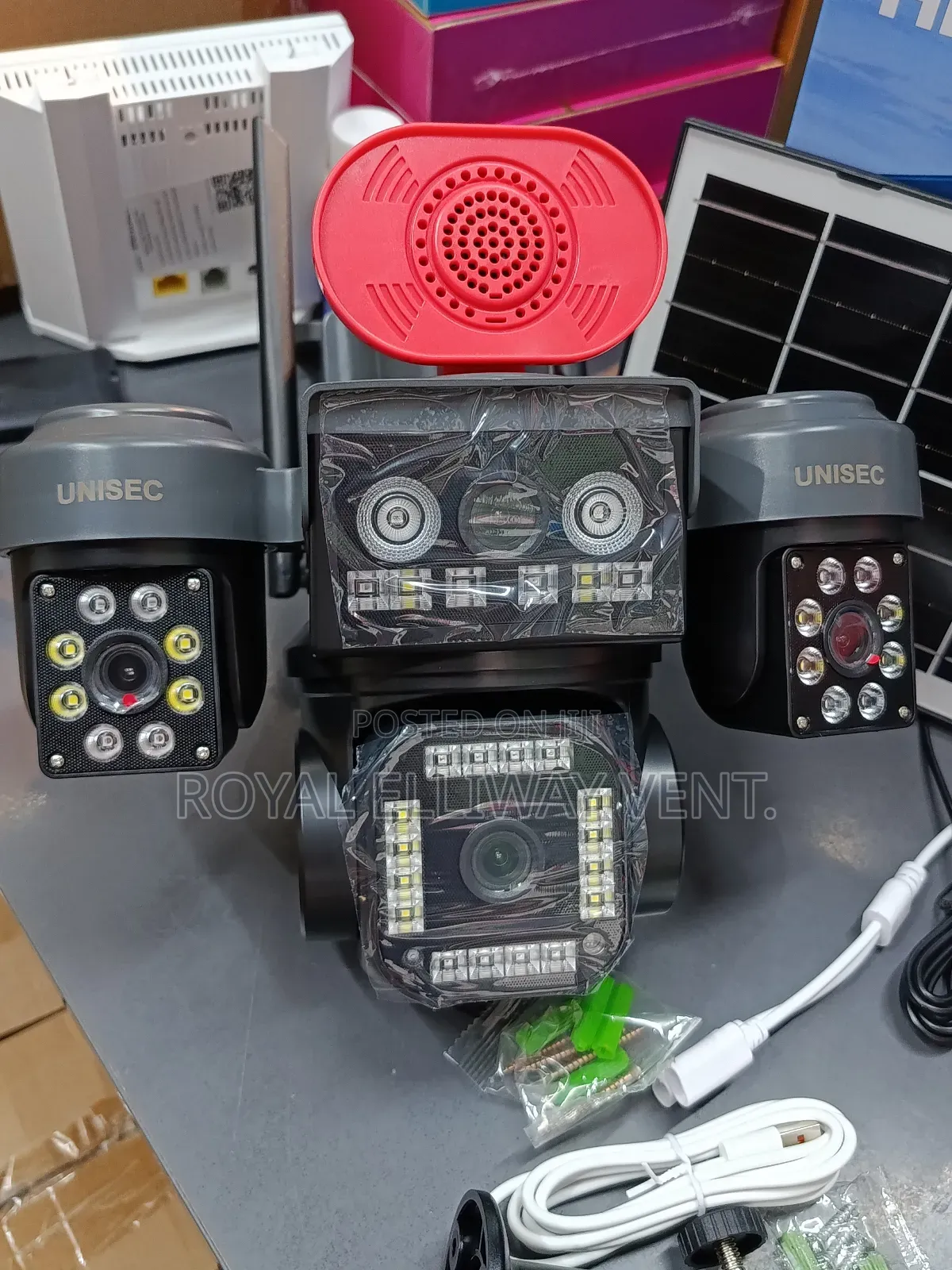 4 Lens Solar Camera