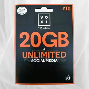 Uk Sim Card With £5 Credit - Available in Bulk and Retail