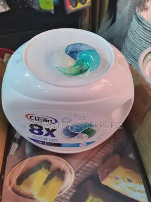 4 In1 Laundry Pods. Detergents,Stain Remover,Fabric Softener,Brightene
