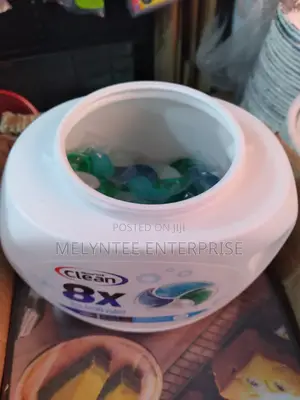 4 In1 Laundry Pods. Detergents,Stain Remover,Fabric Softener,Brightene